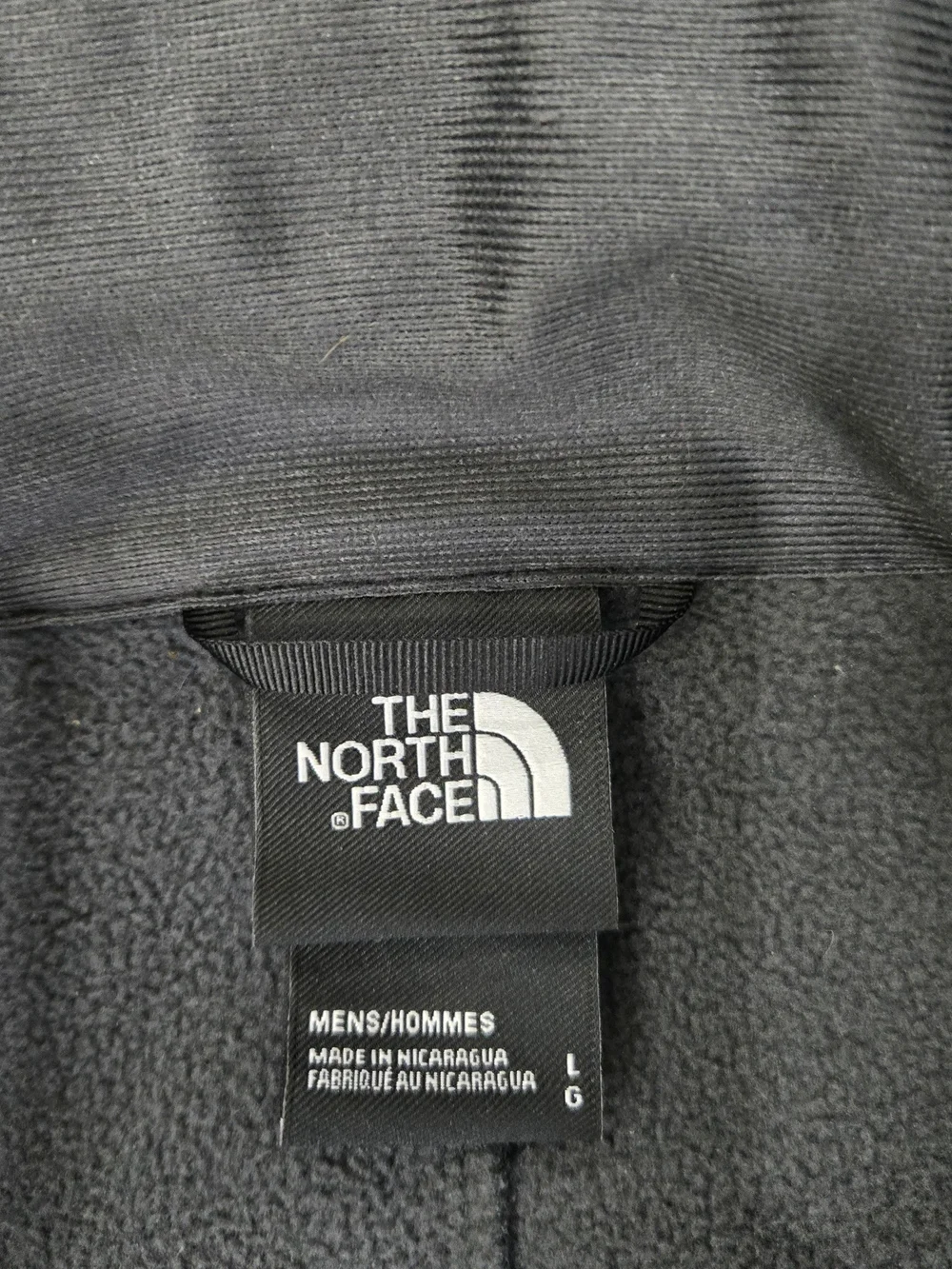 The North Face Men's Apex Bionic Dark Gray Full-Zip Softshell Jacket Size Large